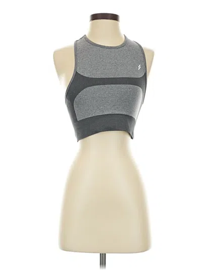 Pre-owned Unbranded Sports Bra In Gray