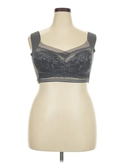 Pre-owned Unbranded Sports Bra In Gray