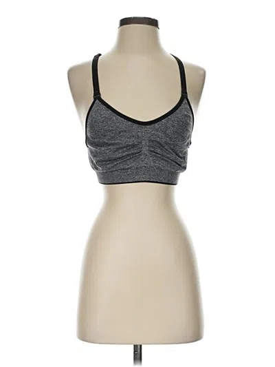 Pre-owned Unbranded Sports Bra In Gray