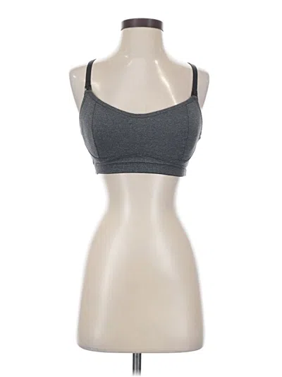 Pre-owned Unbranded Sports Bra In Gray