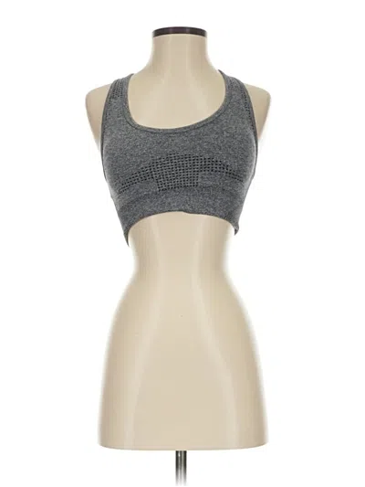 Pre-owned Unbranded Sports Bra In Gray