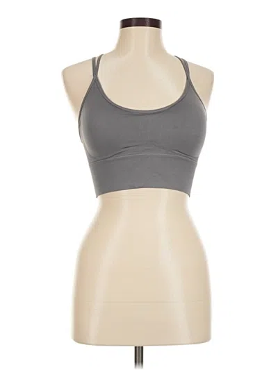 Pre-owned Unbranded Sports Bra In Gray
