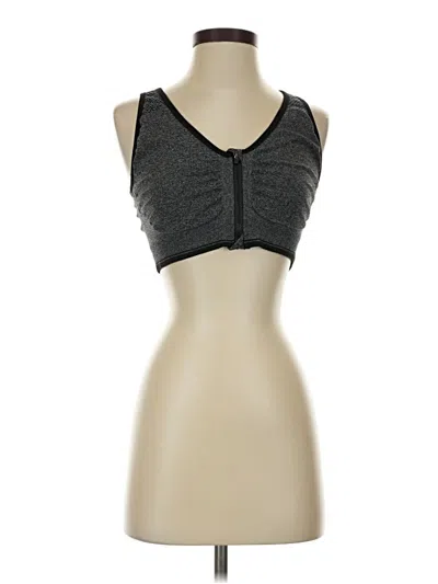 Pre-owned Unbranded Sports Bra In Gray