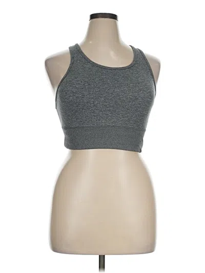 Pre-owned Unbranded Sports Bra In Gray