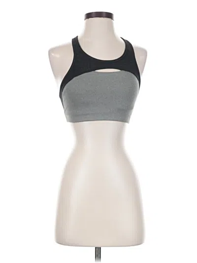 Pre-owned Unbranded Sports Bra In Gray