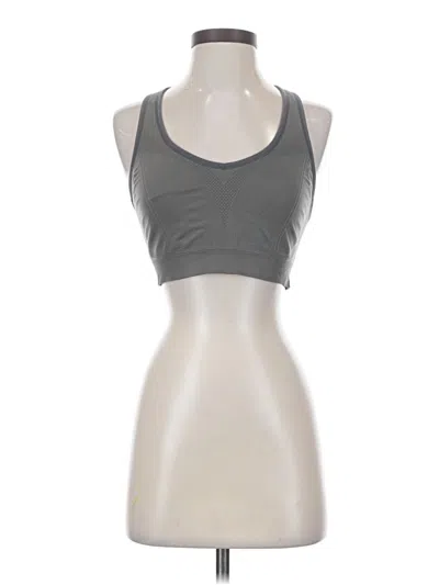 Pre-owned Unbranded Sports Bra In Gray