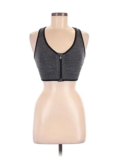 Pre-owned Unbranded Sports Bra In Gray