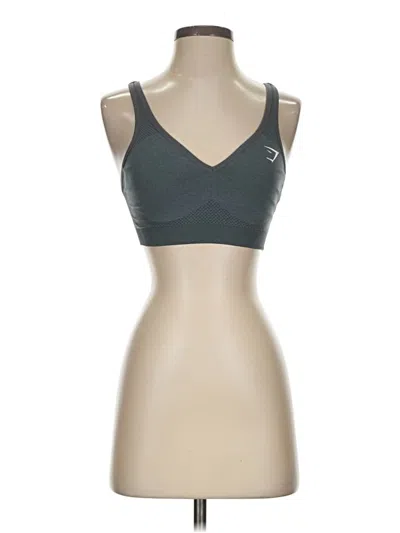 Pre-owned Unbranded Sports Bra In Gray