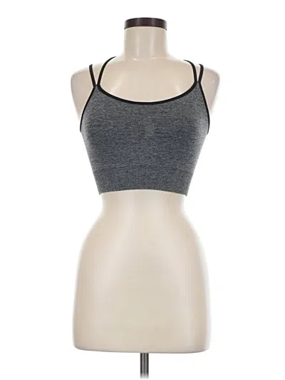Pre-owned Unbranded Sports Bra In Gray