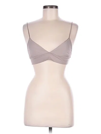 Pre-owned Unbranded Sports Bra In Gray