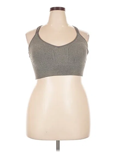 Pre-owned Unbranded Sports Bra In Gray