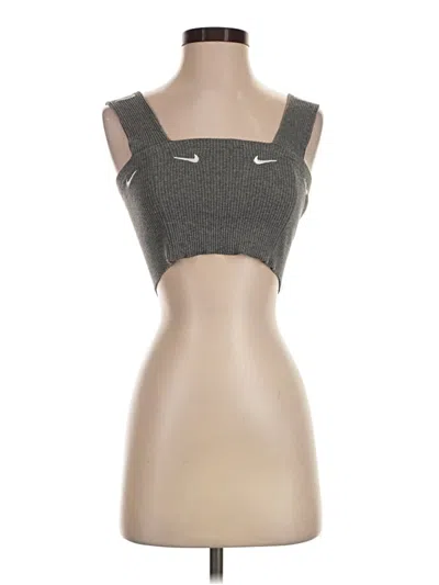 Pre-owned Unbranded Sports Bra In Gray