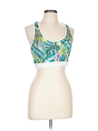 Pre-owned Unbranded Sports Bra In Green