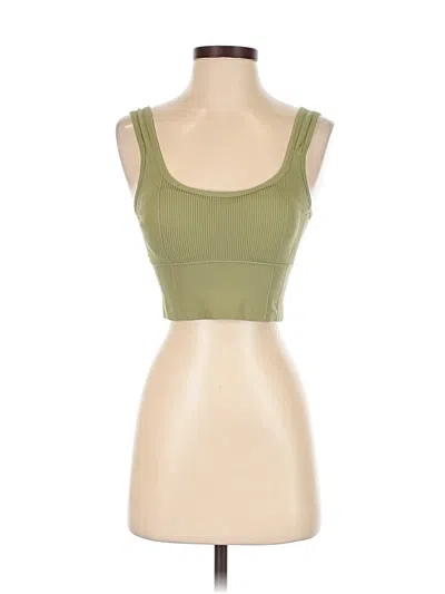Pre-owned Unbranded Sports Bra In Green