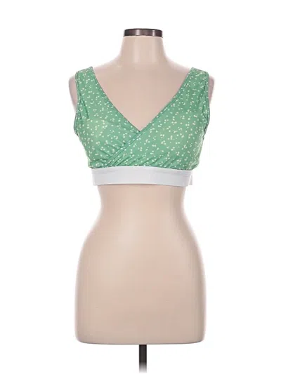 Pre-owned Unbranded Sports Bra In Green