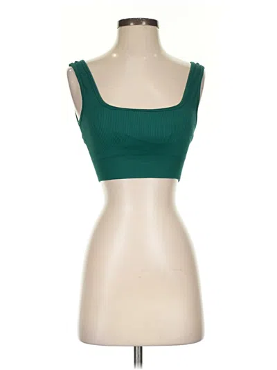 Pre-owned Unbranded Sports Bra In Green