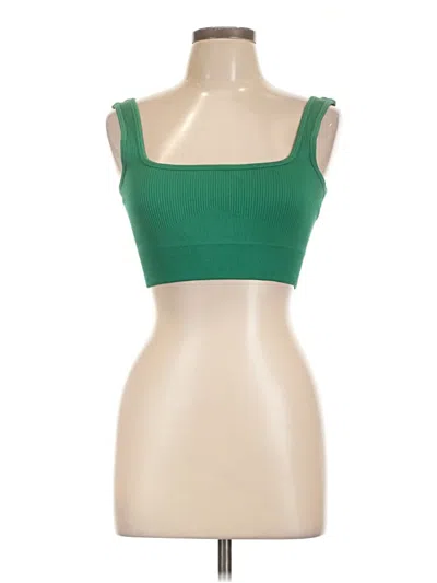 Pre-owned Unbranded Sports Bra In Green