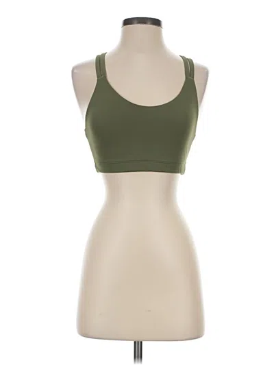 Pre-owned Unbranded Sports Bra In Green