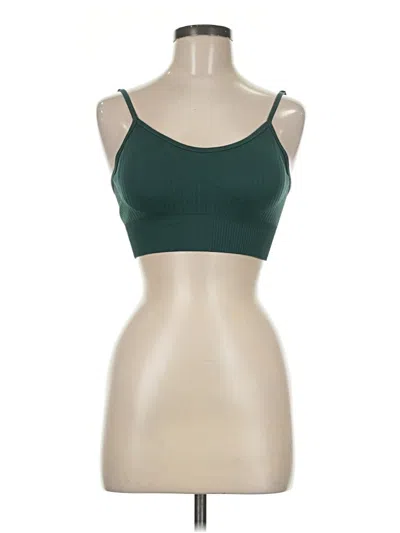 Pre-owned Unbranded Sports Bra In Green