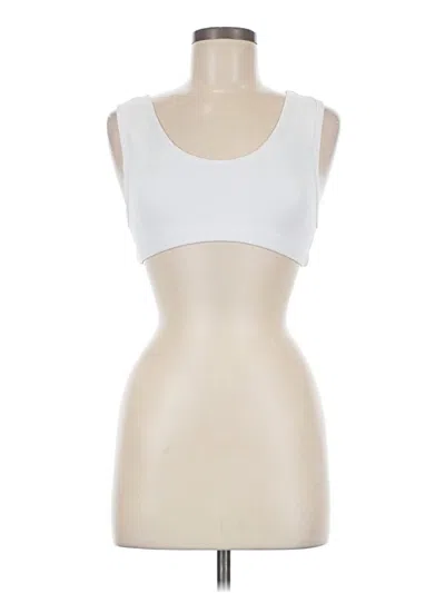 Pre-owned Unbranded Sports Bra In Ivory