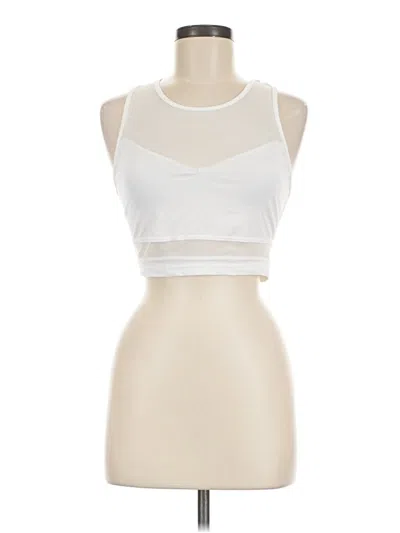 Pre-owned Unbranded Sports Bra In Ivory