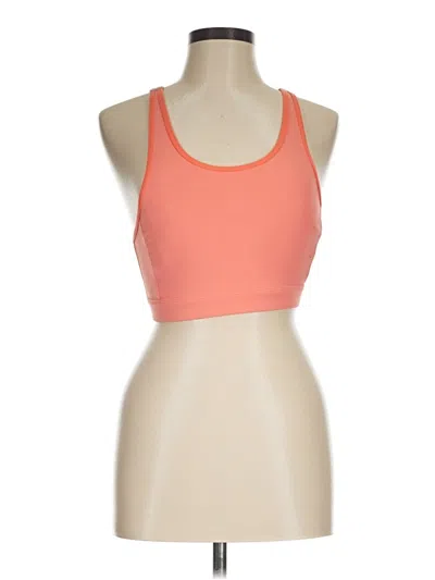 Pre-owned Unbranded Sports Bra In Orange
