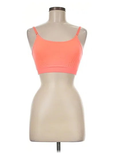 Pre-owned Unbranded Sports Bra In Orange