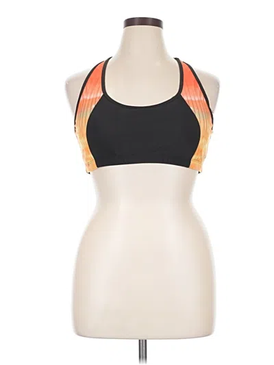 Pre-owned Unbranded Sports Bra In Orange