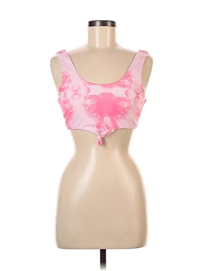 Pre-owned Unbranded Sports Bra In Pink