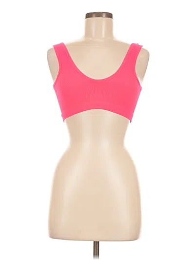 Pre-owned Unbranded Sports Bra In Pink