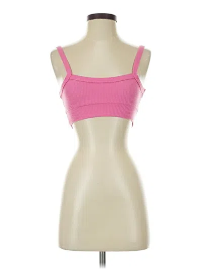 Pre-owned Unbranded Sports Bra In Pink