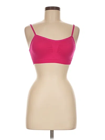 Pre-owned Unbranded Sports Bra In Pink