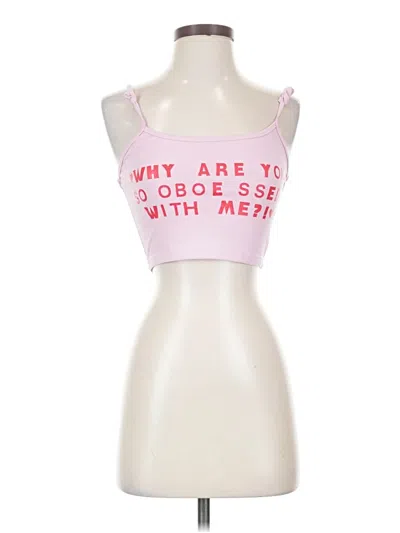 Pre-owned Unbranded Sports Bra In Pink