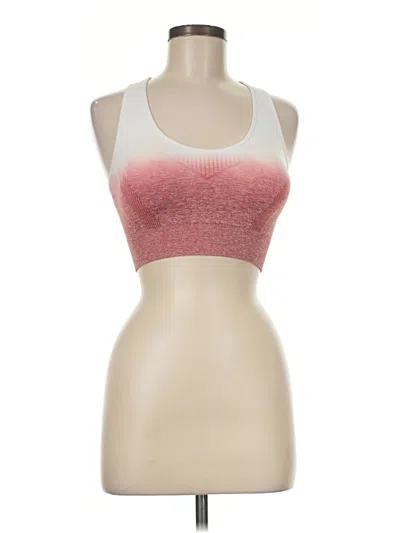 Pre-owned Unbranded Sports Bra In Pink