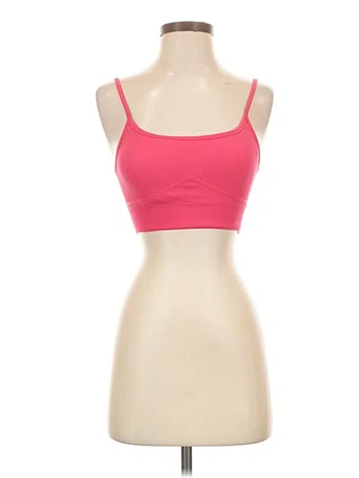 Pre-owned Unbranded Sports Bra In Pink