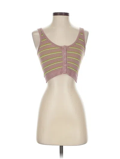 Pre-owned Unbranded Sports Bra In Purple