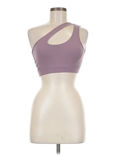 Pre-owned Unbranded Sports Bra In Purple