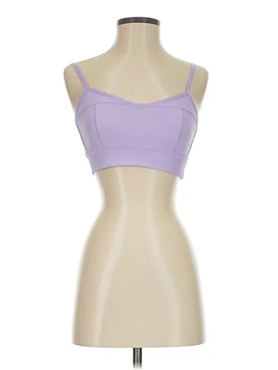 Pre-owned Unbranded Sports Bra In Purple