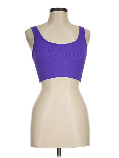 Pre-owned Unbranded Sports Bra In Purple