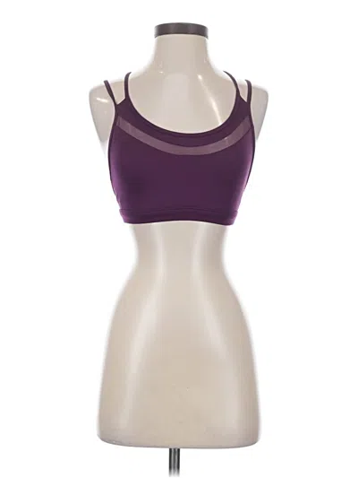 Pre-owned Unbranded Sports Bra In Purple