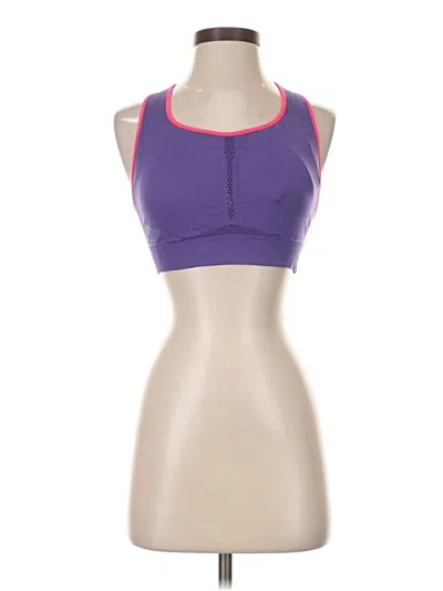 Pre-owned Unbranded Sports Bra In Purple