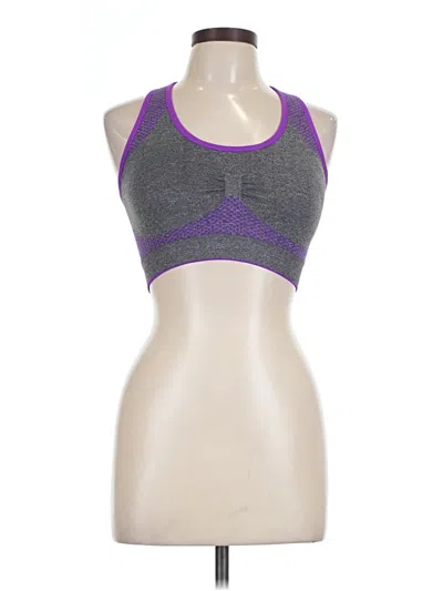 Pre-owned Unbranded Sports Bra In Purple