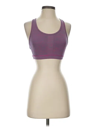 Pre-owned Unbranded Sports Bra In Purple