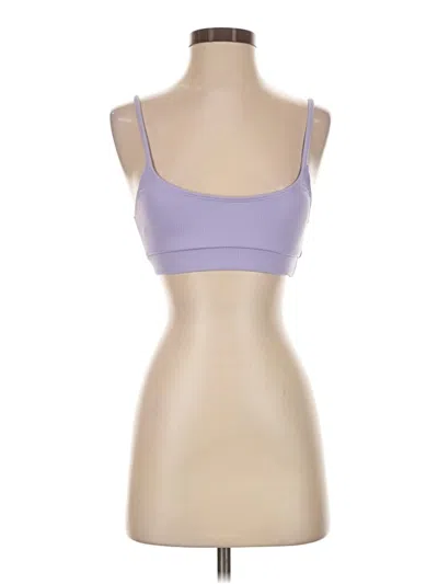 Pre-owned Unbranded Sports Bra In Purple