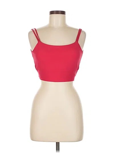 Pre-owned Unbranded Sports Bra In Red
