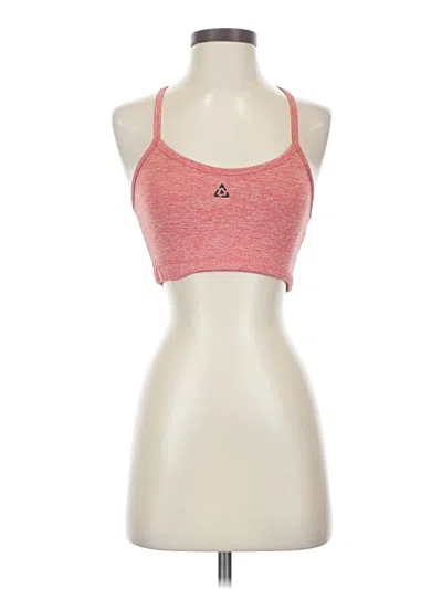 Pre-owned Unbranded Sports Bra In Red