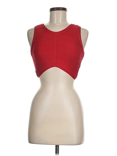 Pre-owned Unbranded Sports Bra In Red