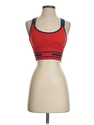 Pre-owned Unbranded Sports Bra In Red