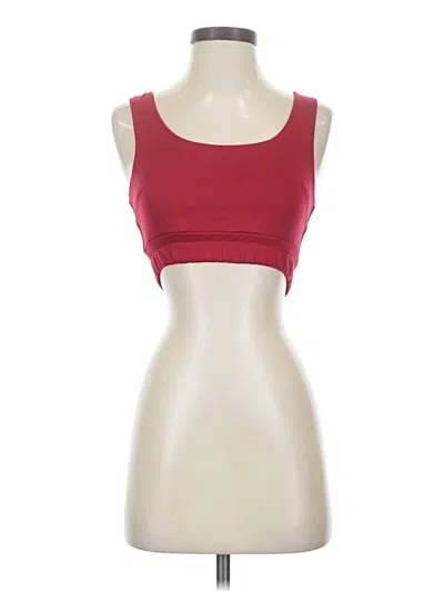 Pre-owned Unbranded Sports Bra In Red