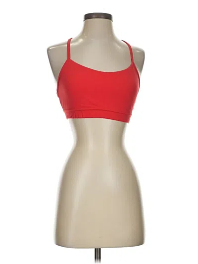 Pre-owned Unbranded Sports Bra In Red